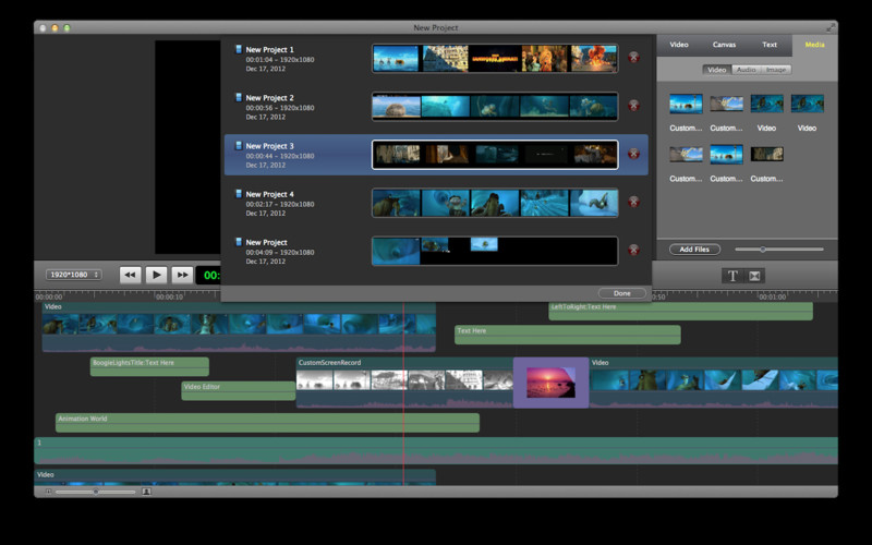 video editor for mac os x 10.5.8